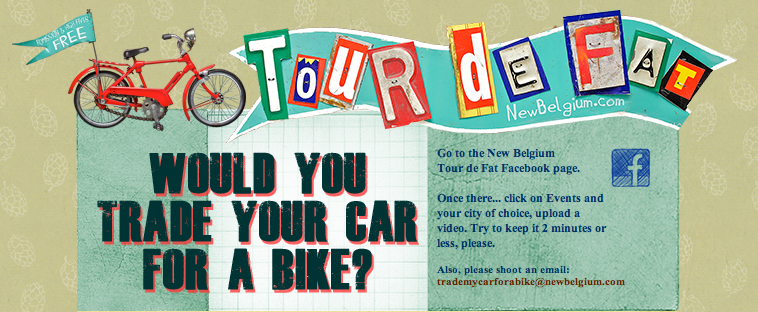 New Belgium’s coming to town – they want your car