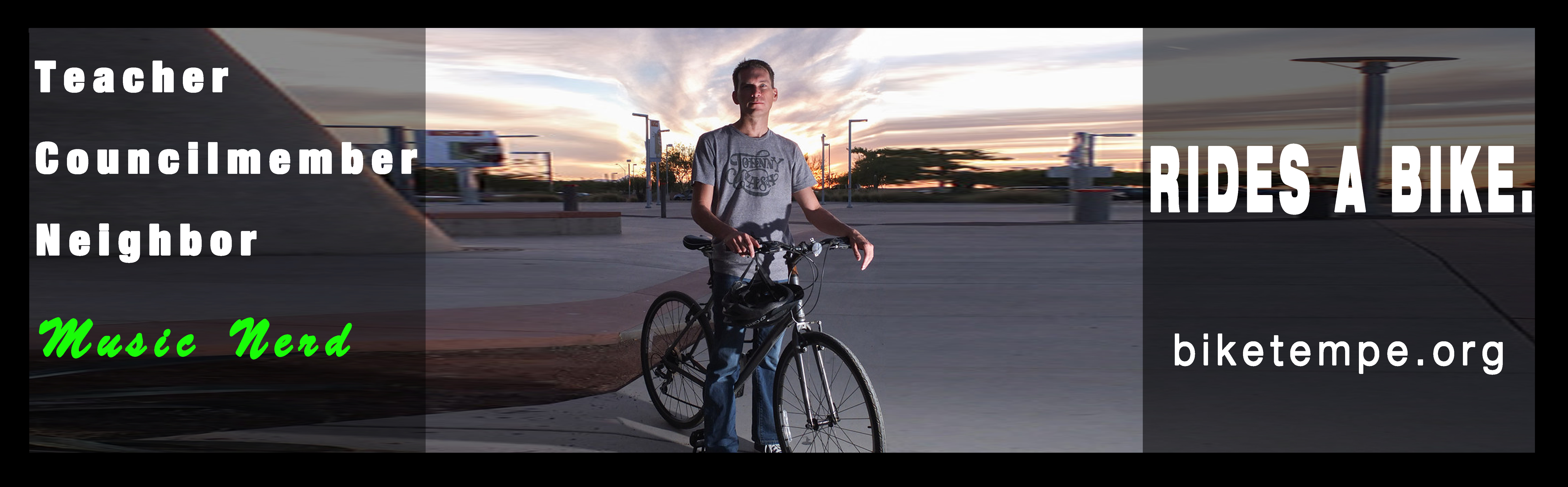 New Billboard Campaign: I Ride A Bike