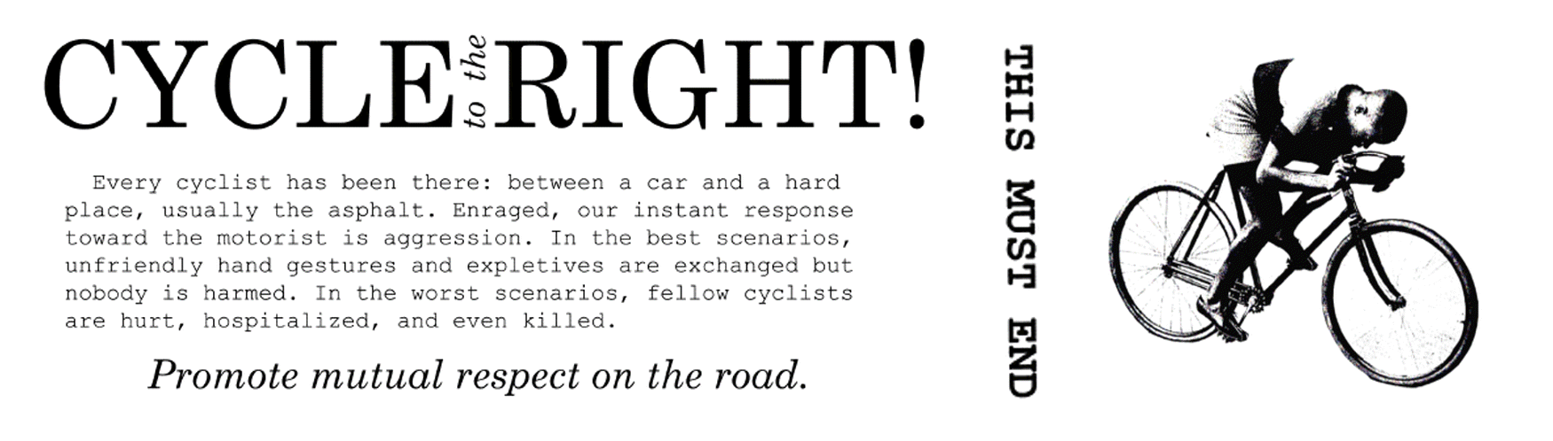 Cycle to the Right
